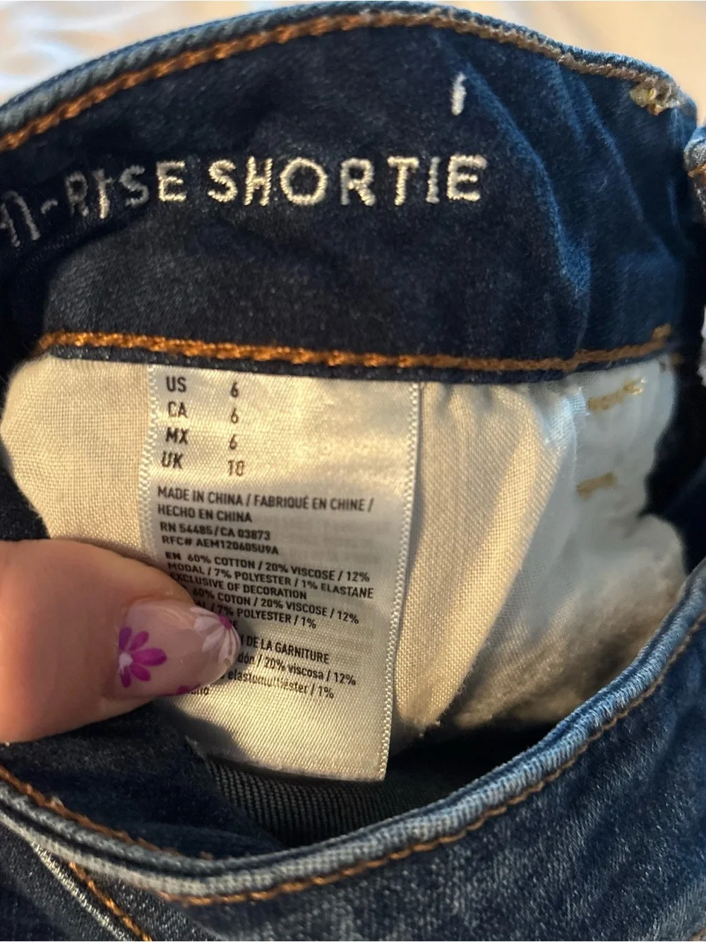 American Eagle denim shorts